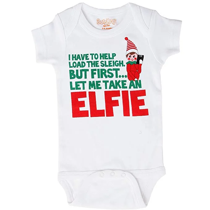 elegant shift dressSara Kety Let Me Take an Elfie Onesie