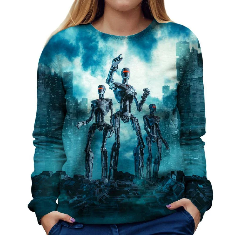 Act Fast stylish training hoodieThe Patrol Womens Sweatshirt