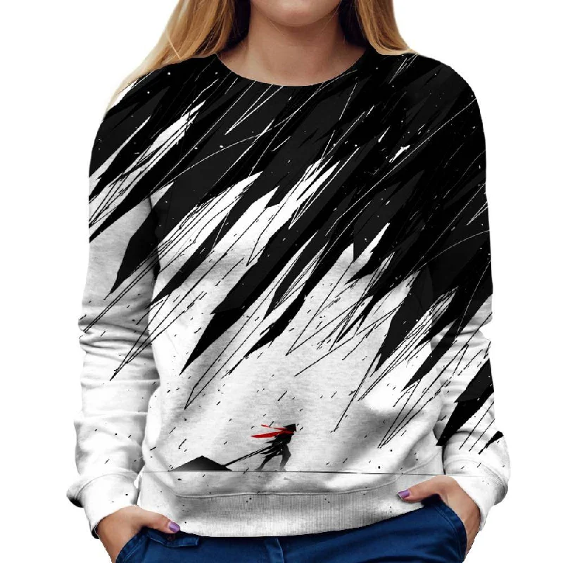 Best Deals trendy sports sweatshirtGeometric Storm Womens Sweatshirt