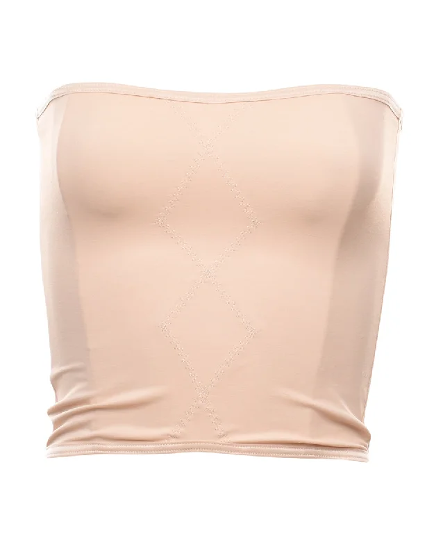 Holiday Sale Beige Classic Bralette Top - XS