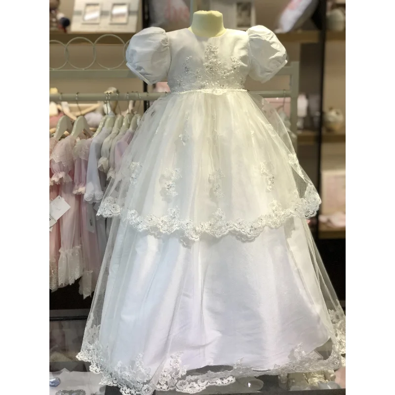 sleek dressSweetie Pie Sophia Christening Gown