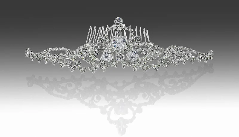 ruched dressSwarovski Tiara Comb