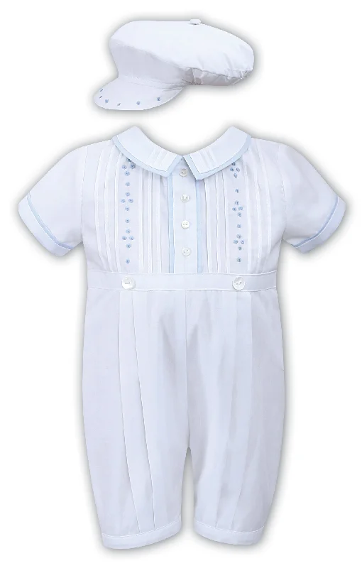 office dressSarah Louise Boys Cotton Romper and Cap