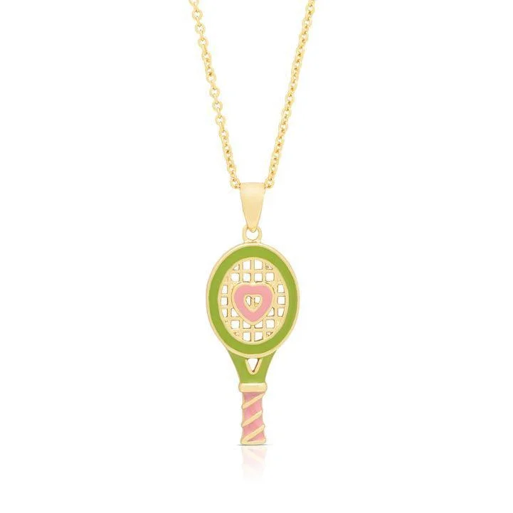 summer dressLily Nily Tennis Racket Pendant