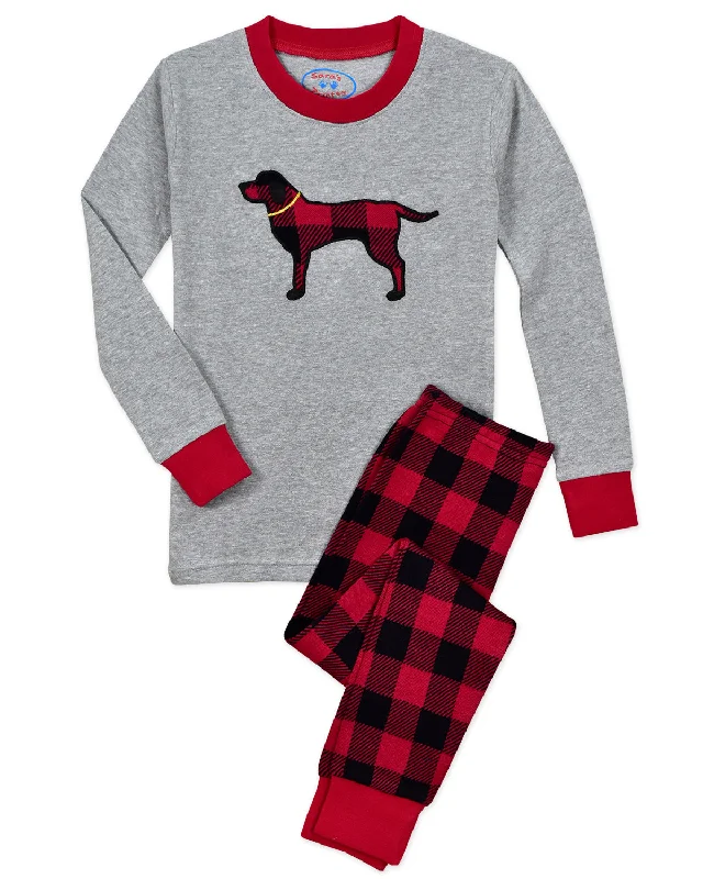 form-fitting dressRustic Plaid Dog Pajamas