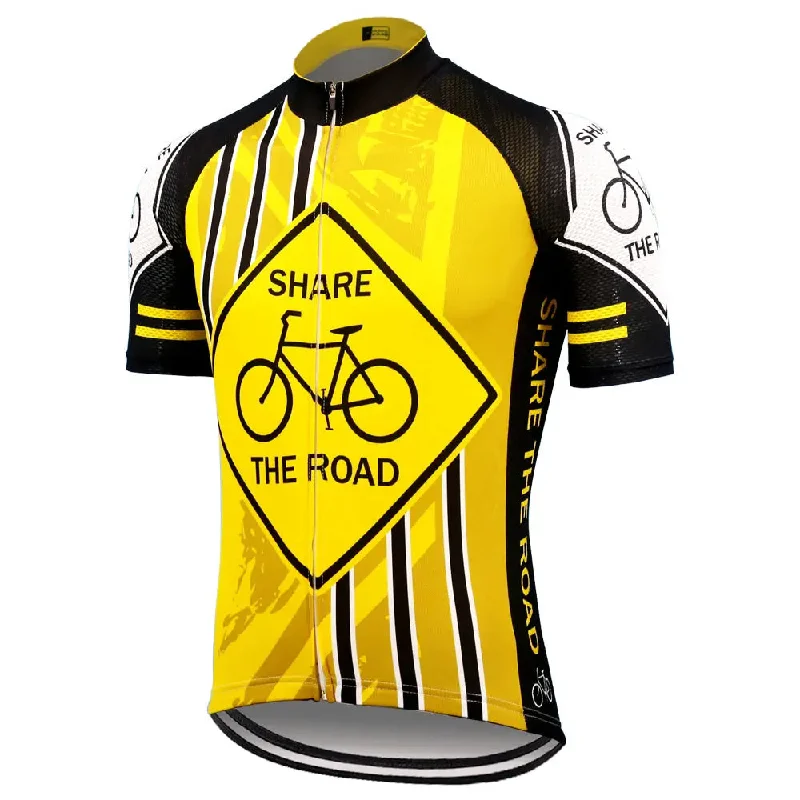 Price Reduction fashion gym hoodieShare The Road Short Sleeve Cycling Jersey
