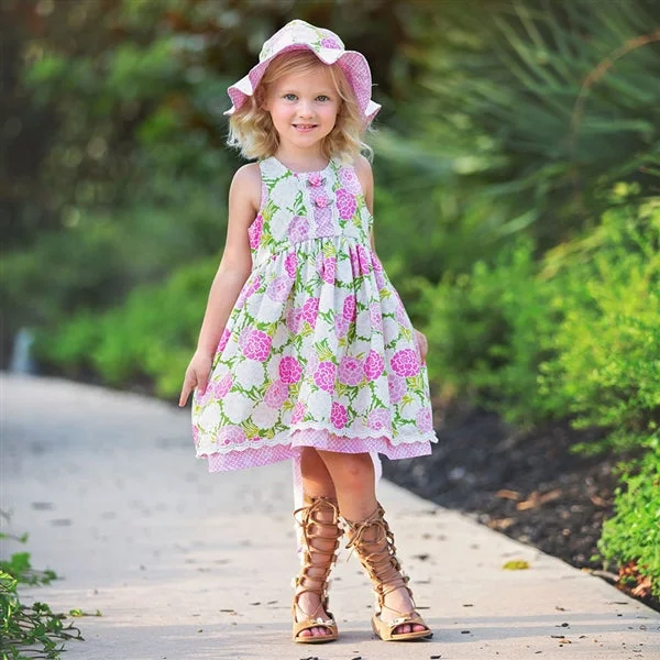 comfy maxi dressHaute Baby Summer Blooms Dress