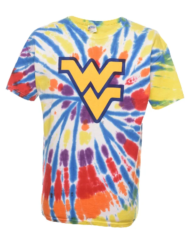 Last Chance Multi-colour Tie Dye Design T-shirt - L