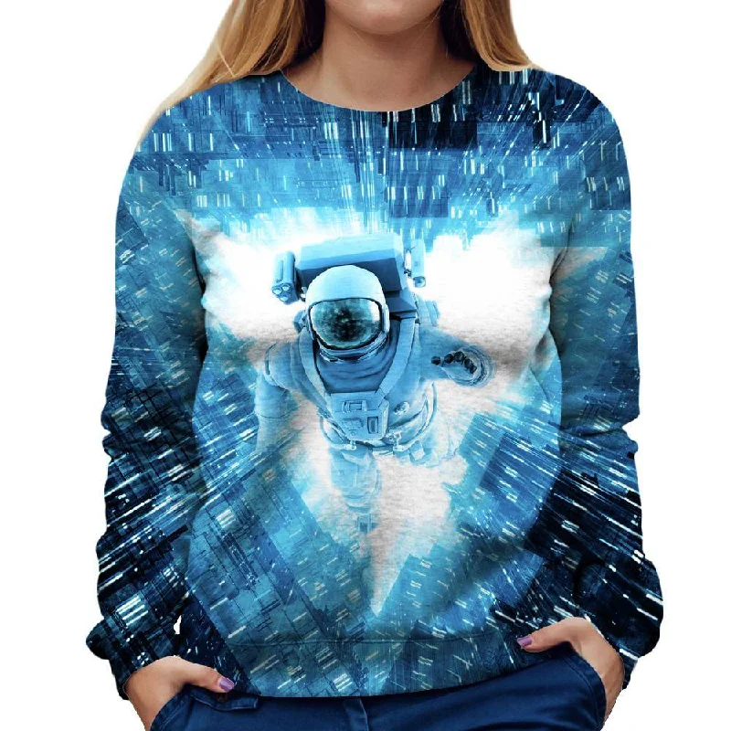 Great Bargains soft athletic sweatshirtQuantum Cradle Womens Sweatshirt