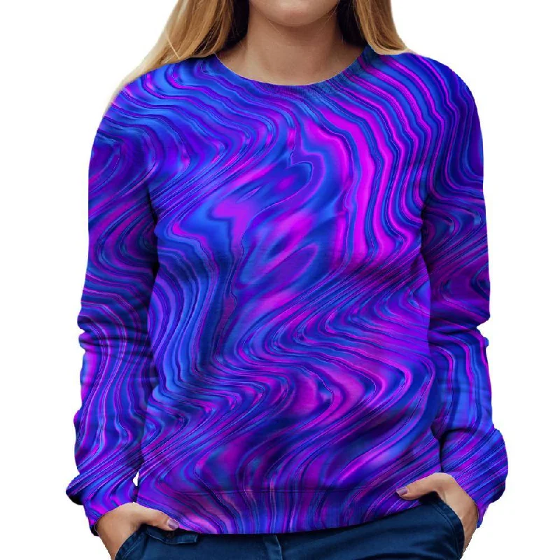 Sneak Peek Sale chic active hoodiePurple Love Womens Sweatshirt