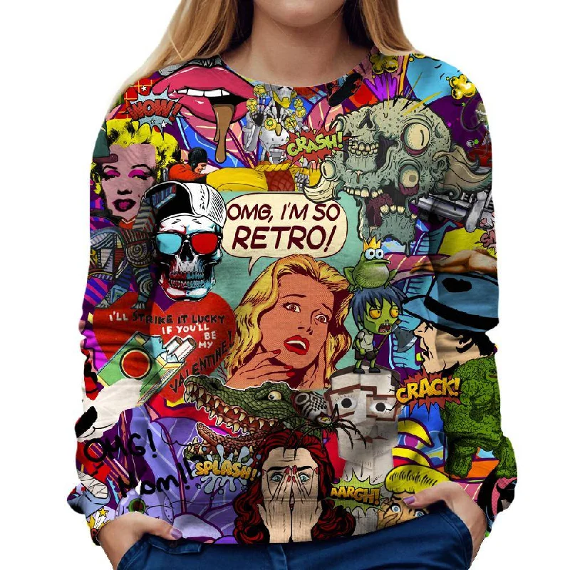 Last Chance pullover workout hoodieWho In The Hell Is Archie Womens Sweatshirt