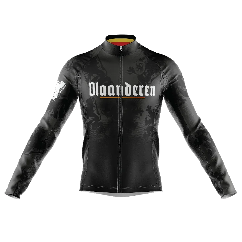 urban sports sweatshirtVlaanderen Flanders S3 Long Sleeve Cycling Jersey