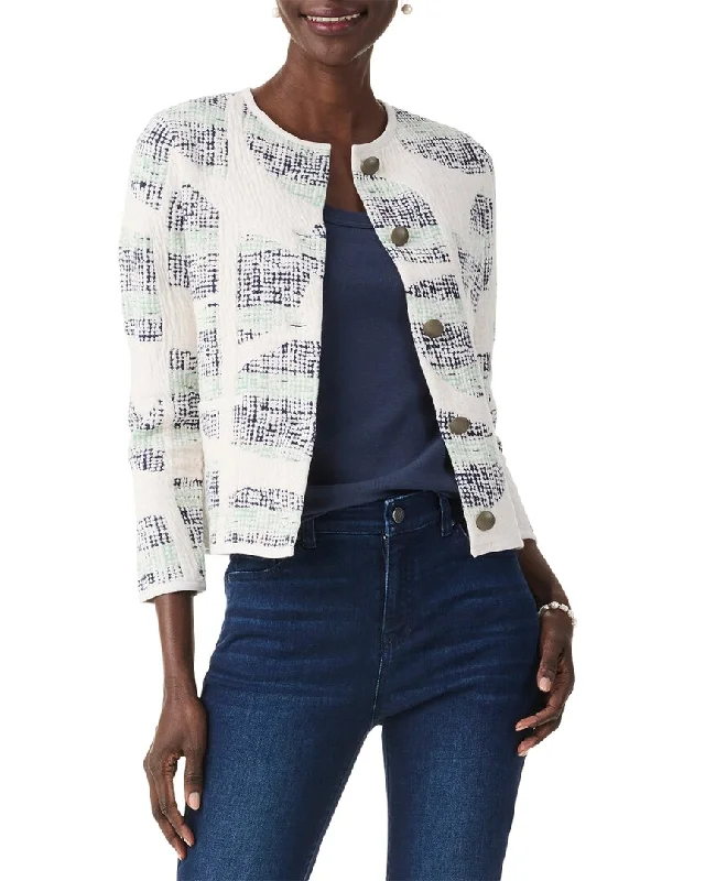 Act Fast Nic+Zoe Circle Sequence Knit Jacket