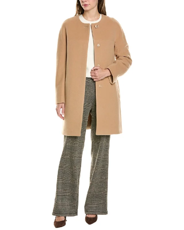 Grand Opening Sale Cinzia Rocca Wool & Cashmere-Blend Coat