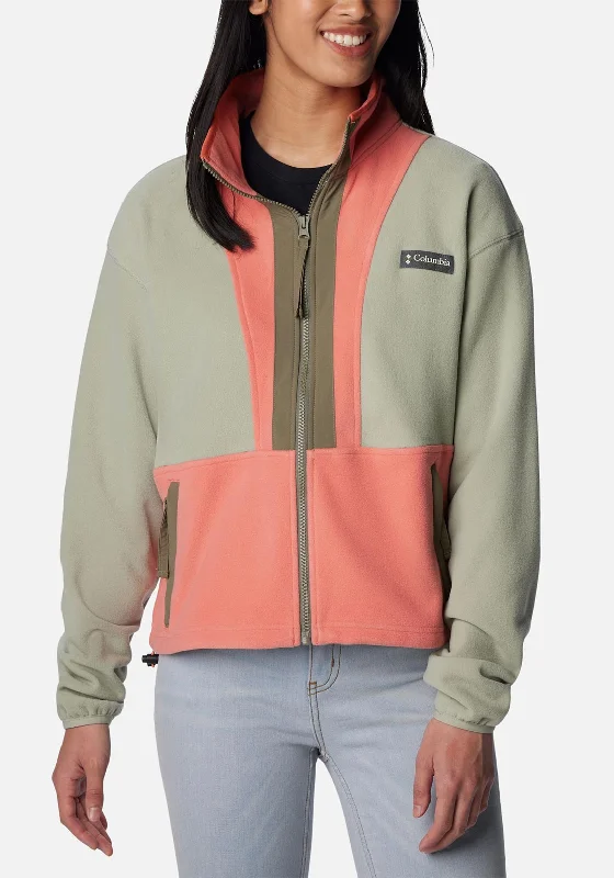 oversized hoodie with drawstringsoversized hoodie with drawstringsColumbia Womens Back Bowl™ Full Zip Fleece Jacket, Faded Peach