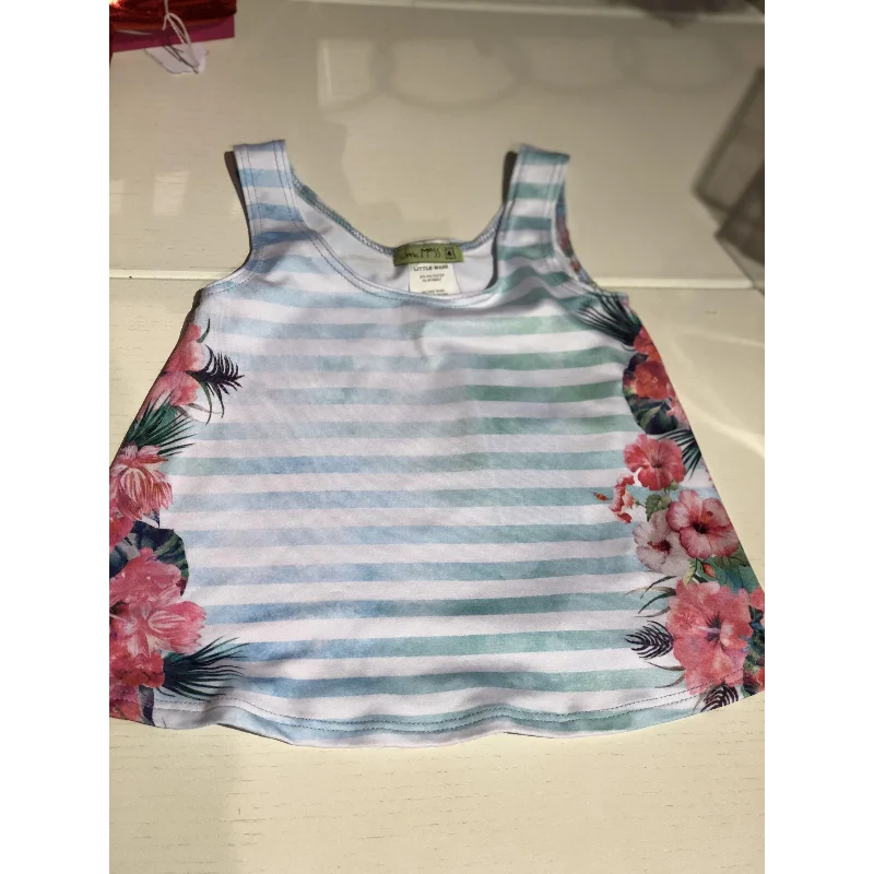 high-waisted dressLittle Mass Paradise Tropical Tank