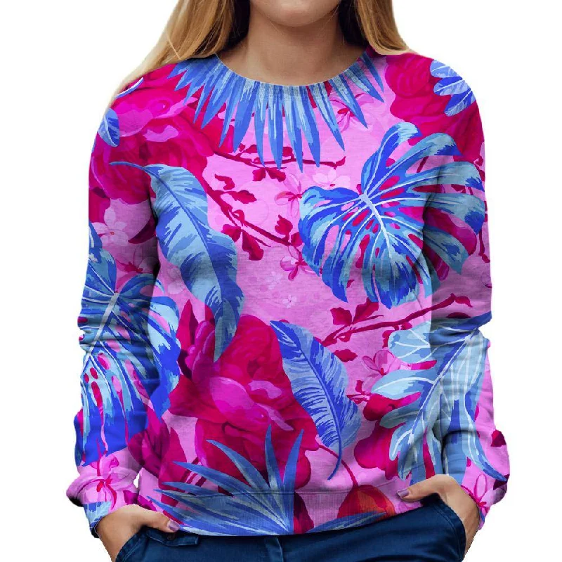 While Supplies Last stylish sports hoodieSummer Blues Womens Sweatshirt