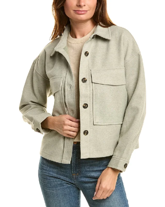 Bargain Prices Beachlunchlounge Double Faced Cropped Knit Jacket
