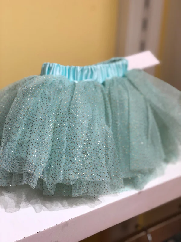 relaxed fit dressAqua and Gold Tutu