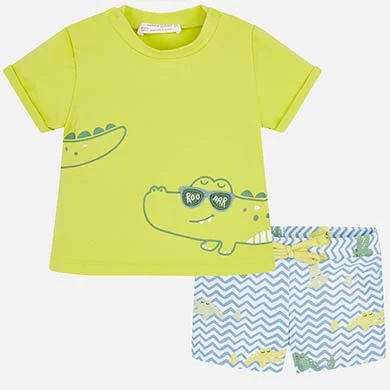 high-waisted dressAlligator swimsuit for boy