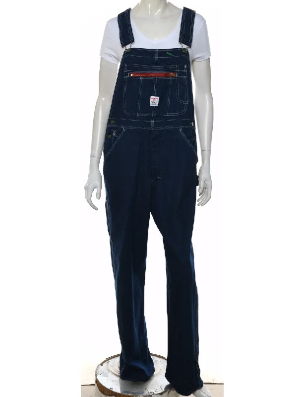 Mega Sale Pointer Dark Wash Classic Dungarees - W34 L30