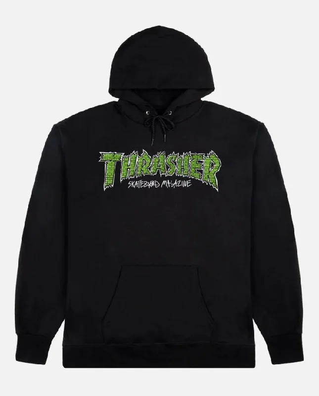 fashionable fitness sweatshirtThrasher Brick Hoody