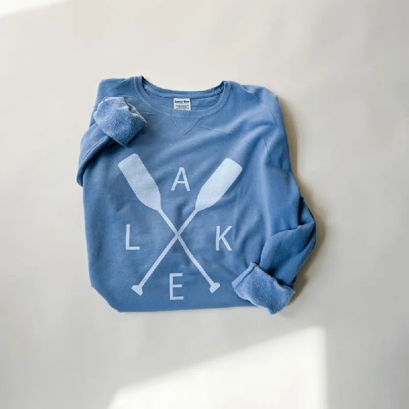 Stock Clearance athletic streetwear sweatshirtLake Crewneck