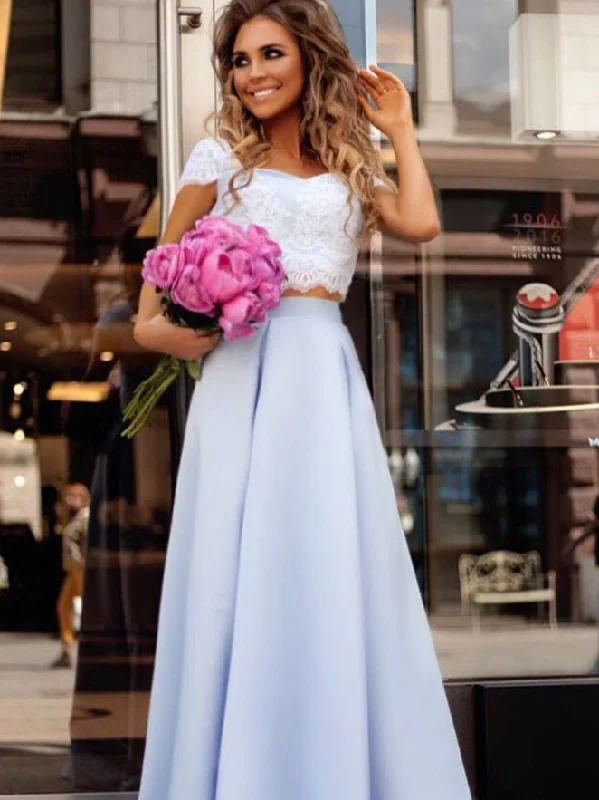 Steals and Deals Two Piece Prom Dresses Sweetheart Lace Long Beautiful Prom Dress JKL799 Steals and Deals Two Piece Prom Dresses Sweetheart Lace Long Beautiful Prom Dress JKL799