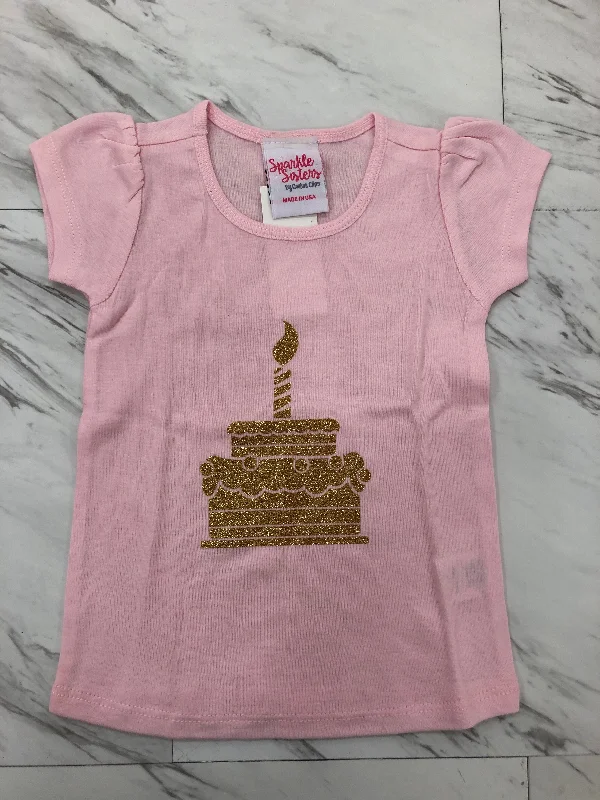 flowy dressPink and Gold Glitter Cake Birthday Shirt