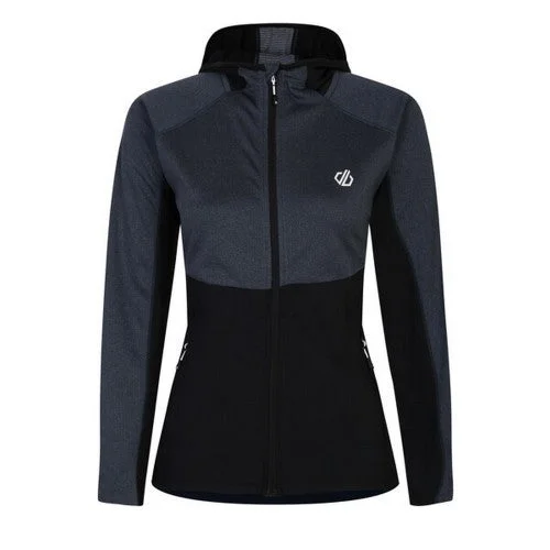 Daily Deals Dare 2B Womens/Ladies Convey II Hooded Core Stretch Midlayer
