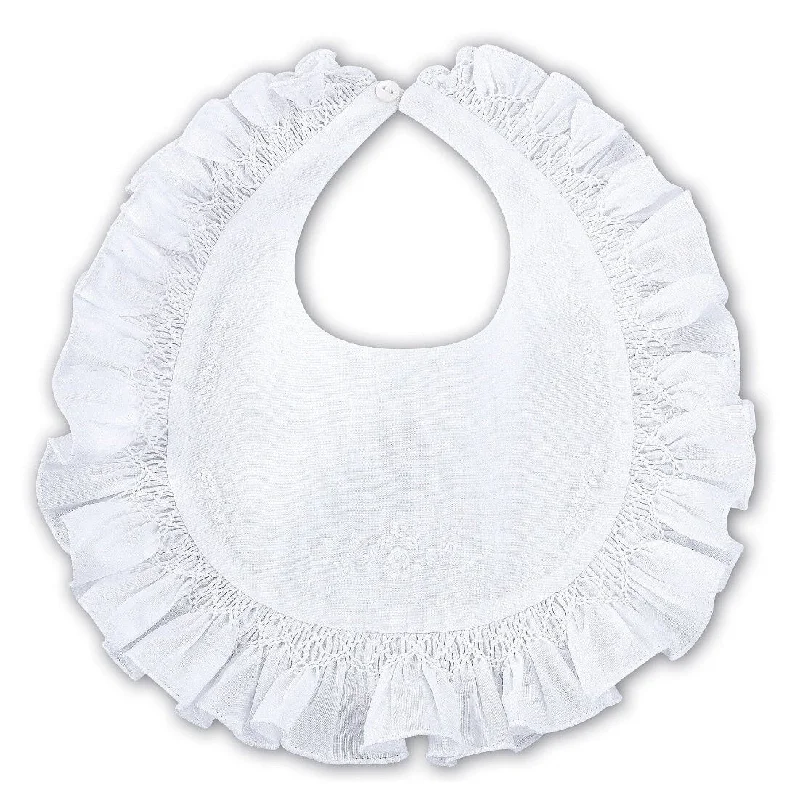 lace-up dressSarah Louise Ruffle Bib