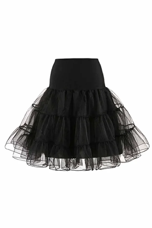 Massive Deals casual midi dress50s Retro Boneless Skirt Ballet Skirt Petticoat
