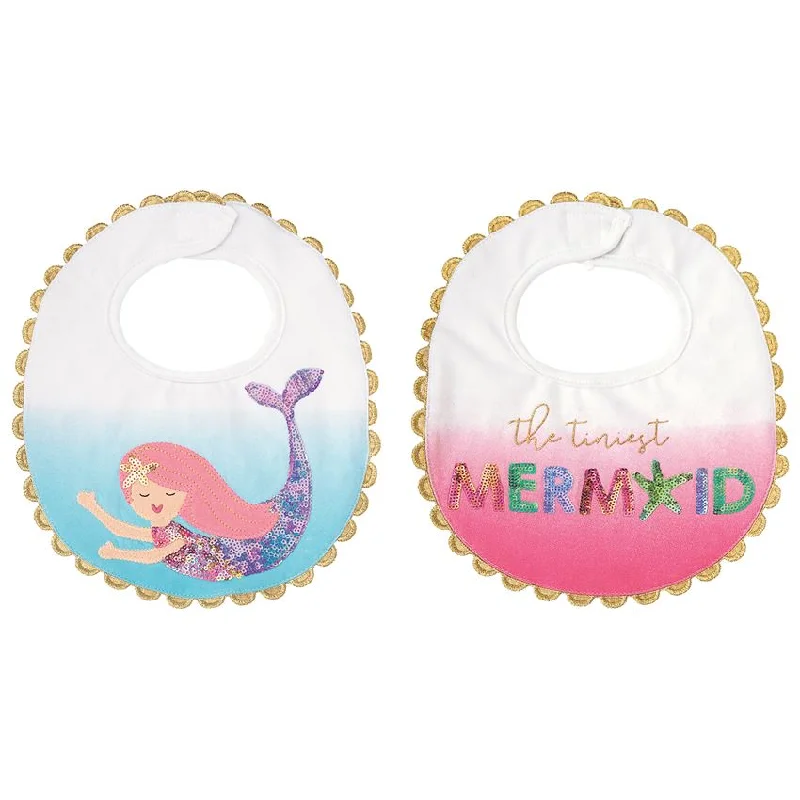 evening dressMud Pie Mermaid Bib