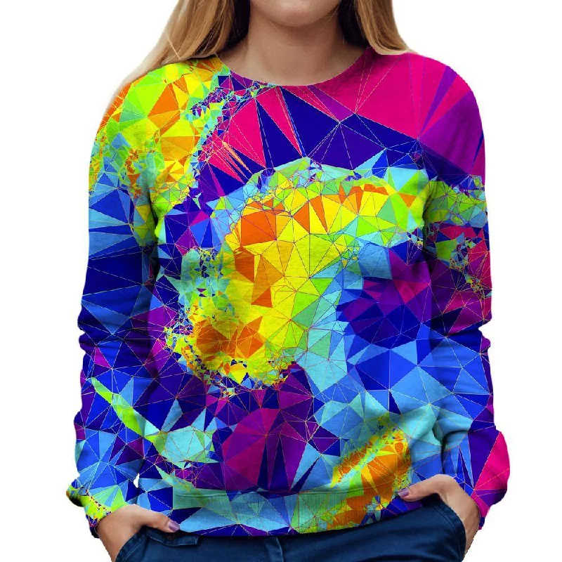Price Meltdown urban sports sweatshirtCrystals Womens Sweatshirt