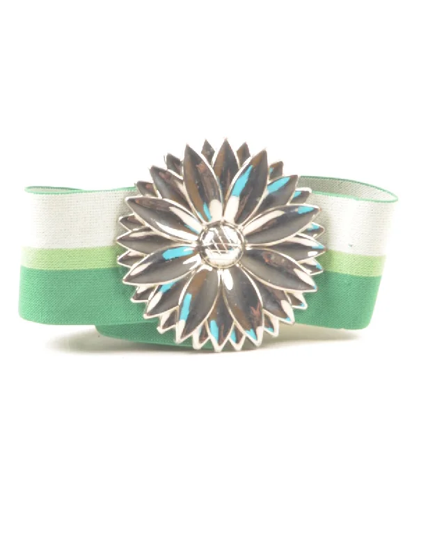 One-DAY Sale Green Fashion Belt - S