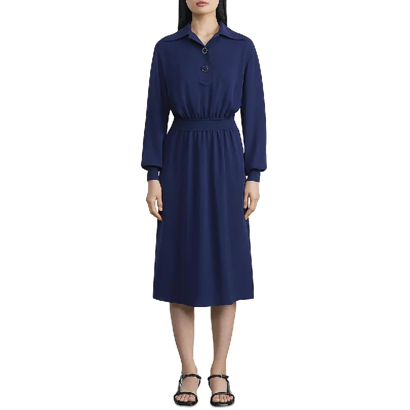 romantic dressWomens Waistband Casual Midi Dress