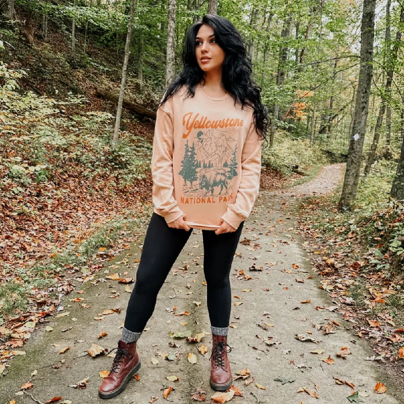 Savings Galore stylish athletic hoodieYellowstone National Park Sweatshirt