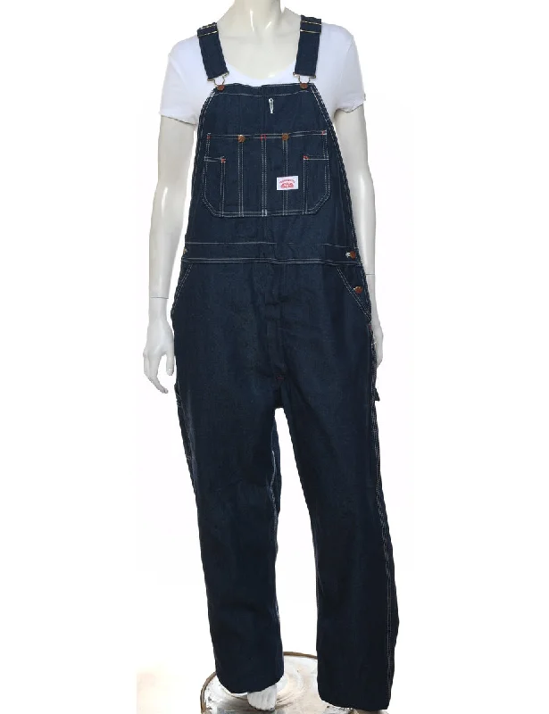 Price Reduction Classic Dark Wash Dungarees - W40 L34
