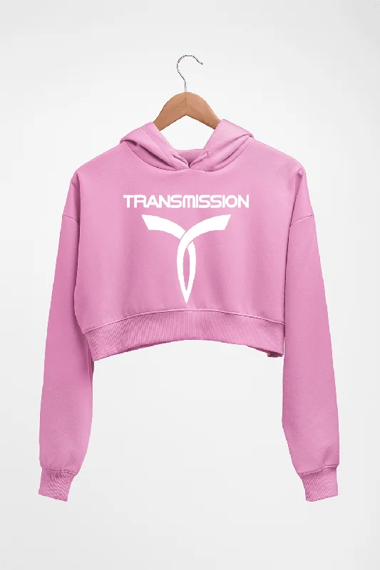 Season Finale Sale fashionable hoodieTransmission Crop HOODIE FOR WOMEN