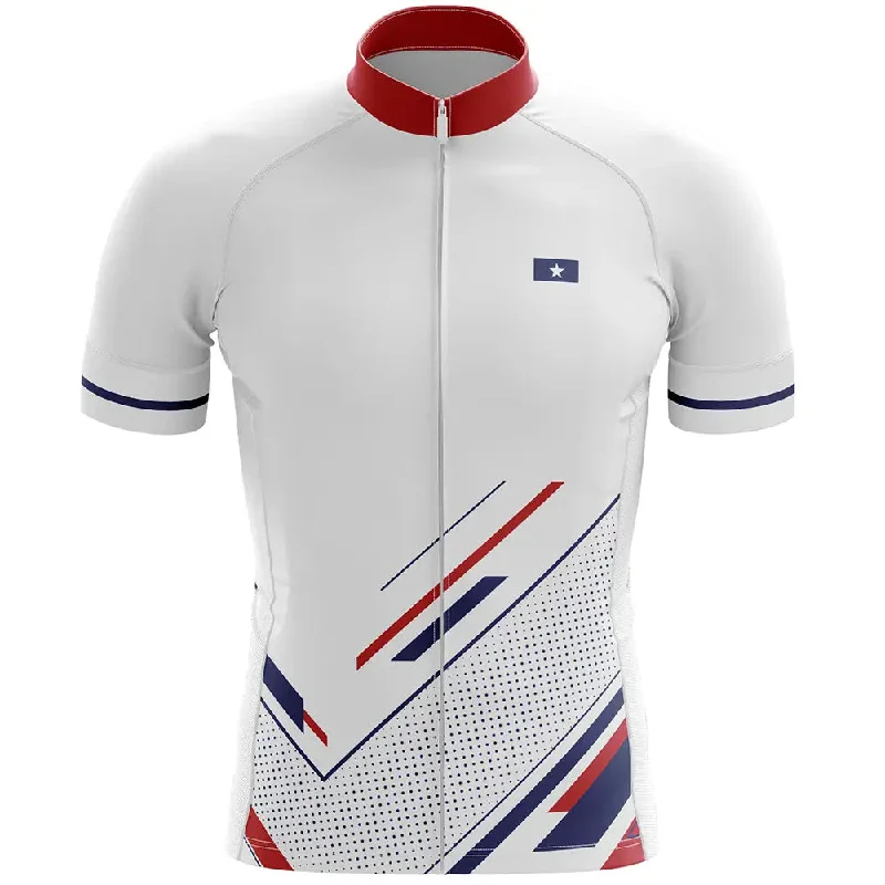 Unmissable Offer streetwear gym sweatshirtTexas V1 Short Sleeve Cycling Jersey