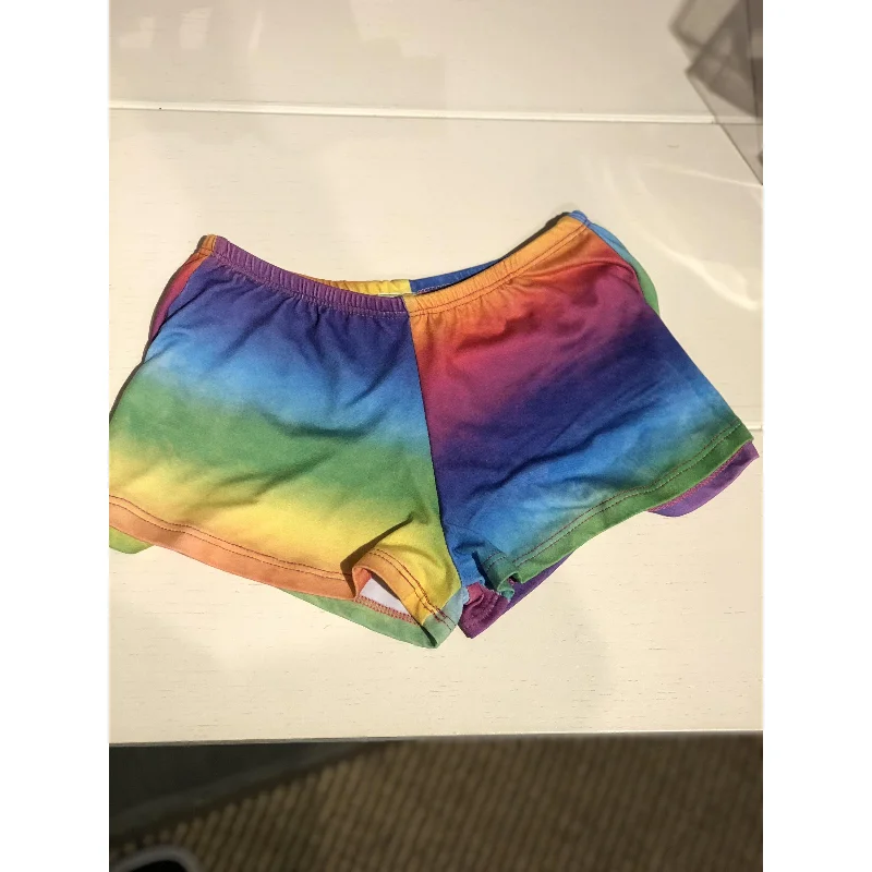 lace-up dressLittle Mass Rainbow Shorts