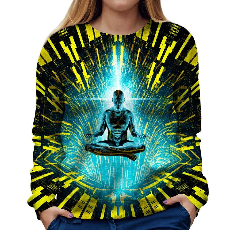 Discount Deals comfortable athletic sweatshirtZen Singularity Womens Sweatshirt