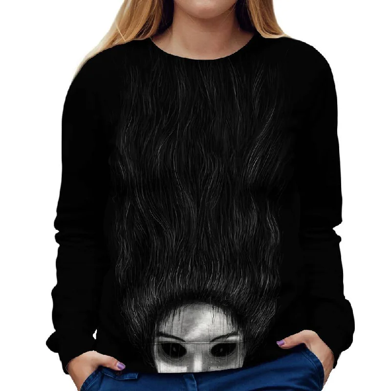 Don't Miss slim fit workout hoodieHaunted Womens Sweatshirt