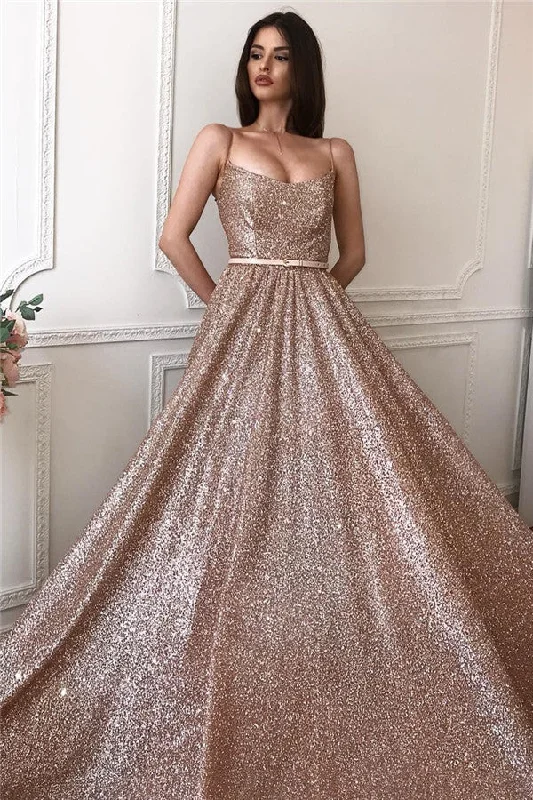 Daily Specials A-line Spaghetti Straps Floorlength Evening Dresses Sequined Party Dresses Daily Specials A-line Spaghetti Straps Floorlength Evening Dresses Sequined Party Dresses