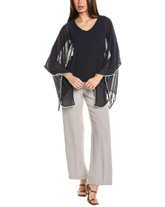 raincoatJoseph Ribkoff Poncho Top