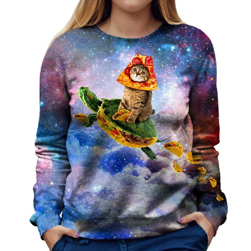 versatile gym hoodieTurtle Taco Cat Womens Sweatshirt