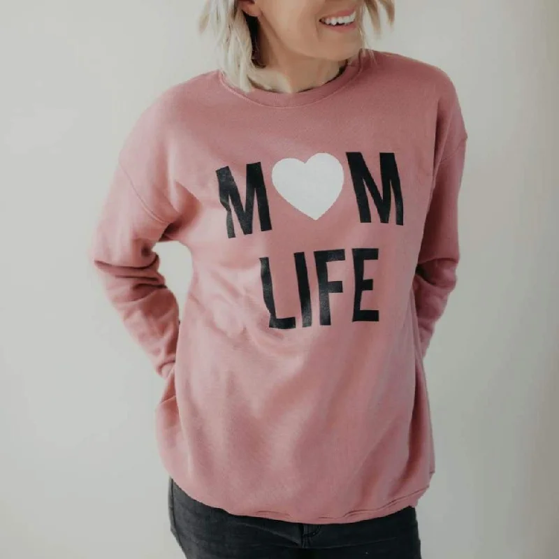 Crazy Deals urban workout sweatshirtMom Life Pullover Sweatshirt
