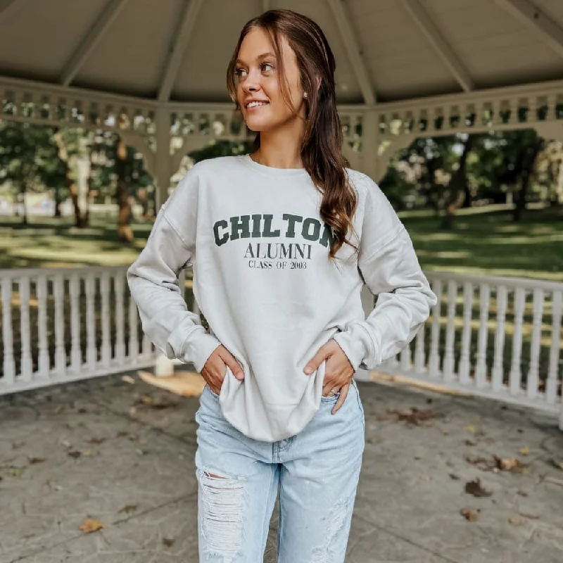Year-End Clearance comfy workout sweatshirtChilton Alumni Sweatshirt