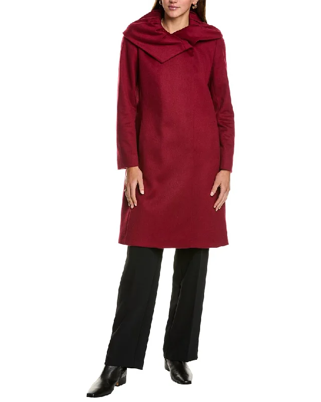 Weekend Deal Cinzia Rocca Icons Medium Wool & Cashmere-Blend Coat