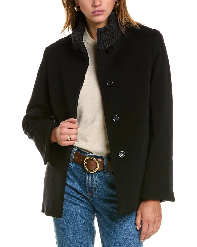 Epic Deals Cinzia Rocca Icons Wool-Blend Coat